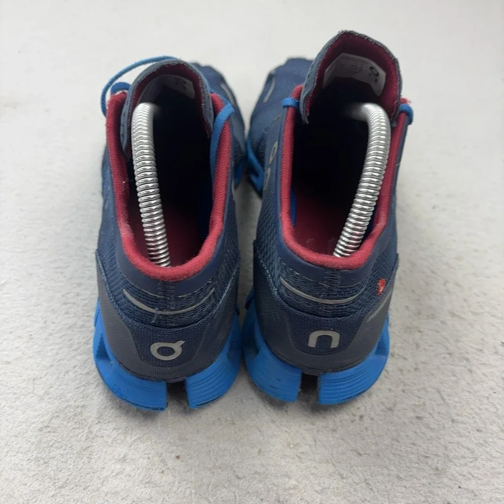 On Cloud Shoes Mens Size 9 Blue Cushioned CloudTec Mesh Running Sneakers